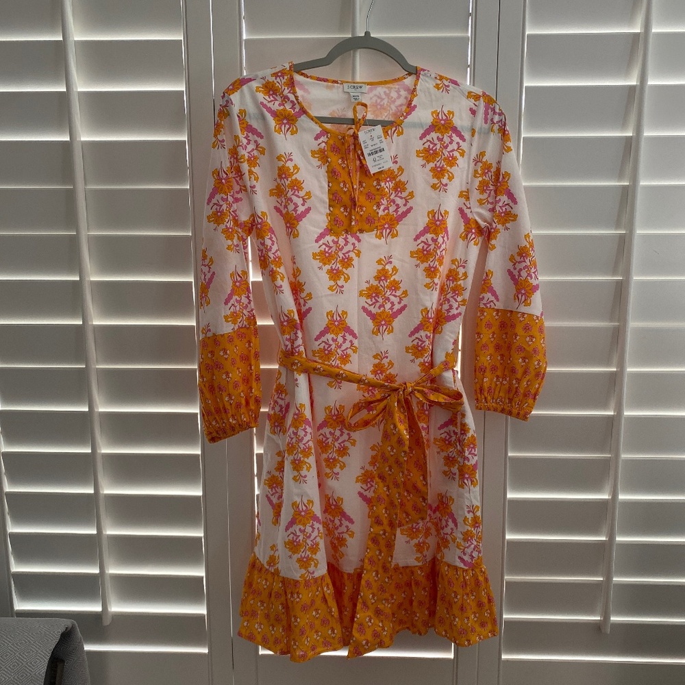jcrew- spring dress - Picture 1 of 2